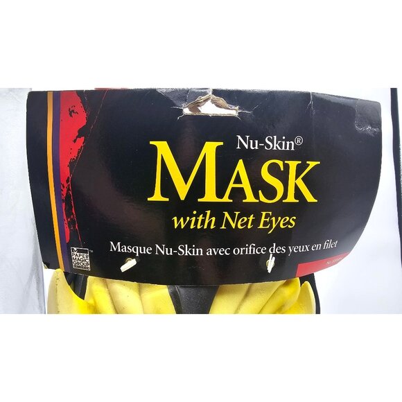 Vintage 1995 Paper Magic Group Nu-Skin Hooded Mask Net Eyes PMG Halloween 90s - Picture 7 of 7